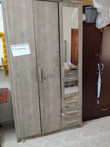 3-Door Cupboard for Sale – Large Storage Space