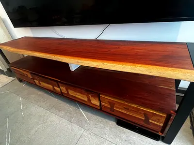 TV Shelf Lucky Furniture Industrial 2M
