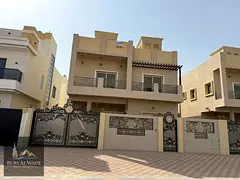 2Villa for sale in Ajman, Al Helio 2, with a modern and elegant design and spacious area.