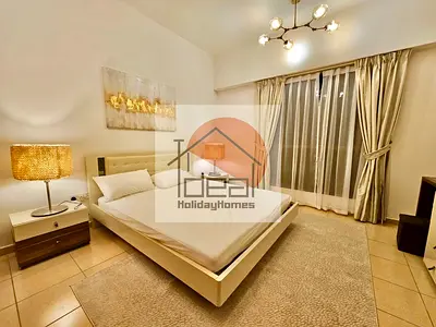 full sea view , furnished 1 bed JBR beach access