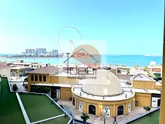 full sea view , furnished 1 bed JBR beach access