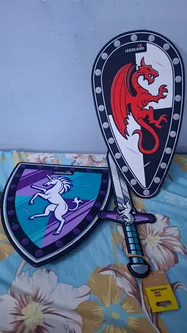 LEGOLAND Unicorn Clan Foam Shield with extra sheild. Original price 85