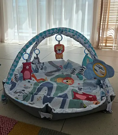 Baby gym mat