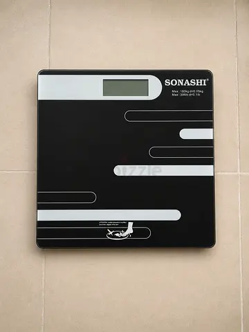 Sonashi Digital Bathroom Scale - Black