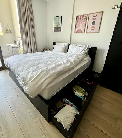 Premium King Bed with 2 Drawers