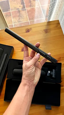 Sennheiser MKH-418 P48 shotgun mic (x2)