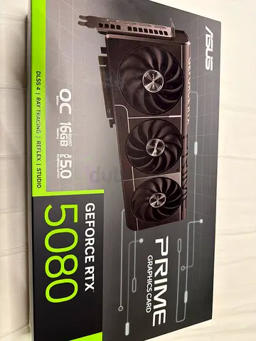 Asus rtx 5080 box packed graphics card