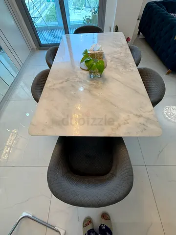 Marble dinning table