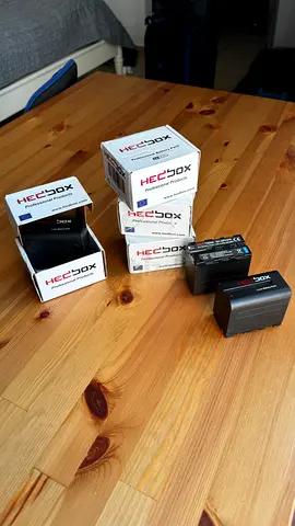 Hedbox NPF970 batteries (x6)