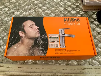 Milano Turbo Plus basin mixer tap (new in box)
