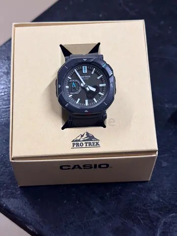 Casio Pro Trek Mens Outdoor Watch - Black, Excellent Condition