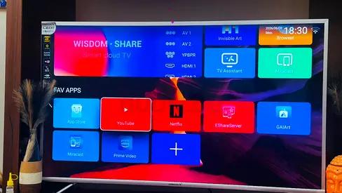 55-inch Smart LED TV - Good Working Condition