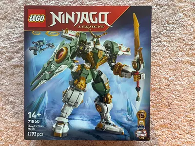 BARGAIN BRAND NEW LEGO 71860 NINJAGO LLOYD’S TITAN MECH 15TH ANNIVERSARY