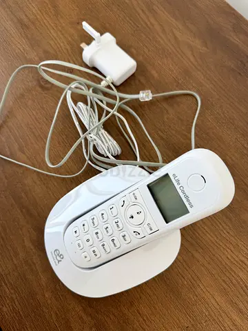 eLife Cordless Home Phone with Charger - Good Condition