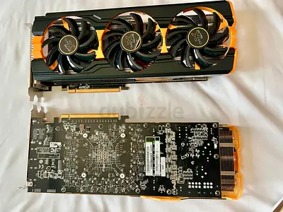 2 Nos. Sapphire Radeon R9 290 Tri-X OC 4GB GPUs –Excellent Condition– Only AED 450 for 2pcs