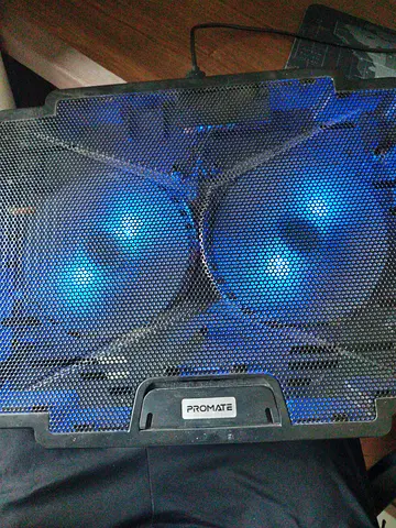 Promate Laptop Cooling Pad with LED Fans - Used