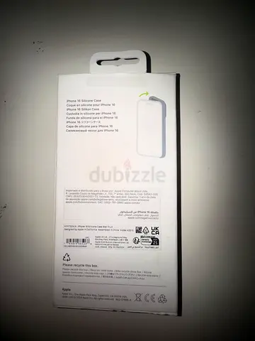 Apple iPhone Silicone Case (White) - Brand Boxed, New