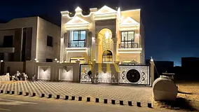 Classic villa with central air conditioning in Al Helio 2, Ajman