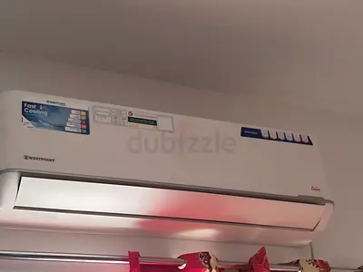 Wall-mounted split air conditioner (used) - Fast cooling