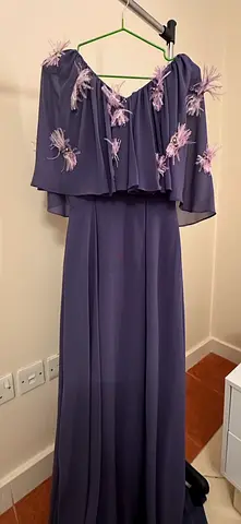 Purple Butterfly Dress