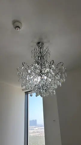 Crystal Branch Chandelier Ceiling Light - Modern Glam