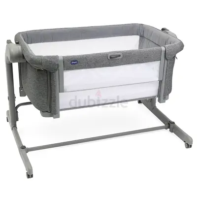 Chicco Next to me Crib - grey