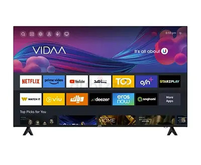 Smart LED TV - 55 (VIDAA) with Built-in Apps