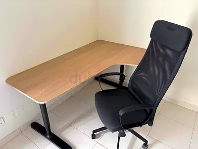 IKEA BEKANT MOVING SALE! Corner Desk  Ergonomic Office Chair – Great Condition!