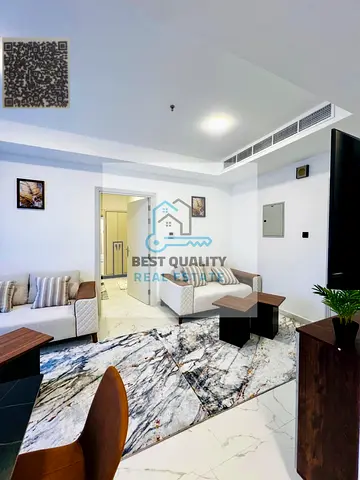 🏡 غرفة وصالة مفروشة للإيجار الشهري – موقع مميز في عجمان!