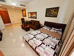 Elegant Pool View Studio || Pay Monthly Rent || Near Me'aisem City Centre || Amazing Facilities 