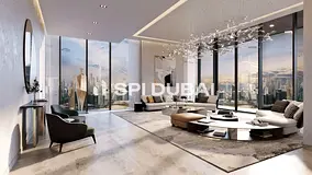 Burj &amp; Canal Views | 1BR Apartment | Peninsula Four