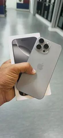 IPHONE 16 PRO MAX 5G TDRA UAE VERSION MEMORY 256GB BATTERY HEALTH 92% WITH ORIGINAL BOX AND ACCESSOR