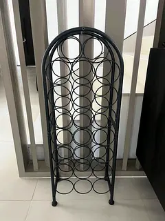 23 bottle wine rack