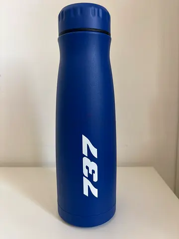 Blue Insulated Boeing 737  Water Bottle 750ml