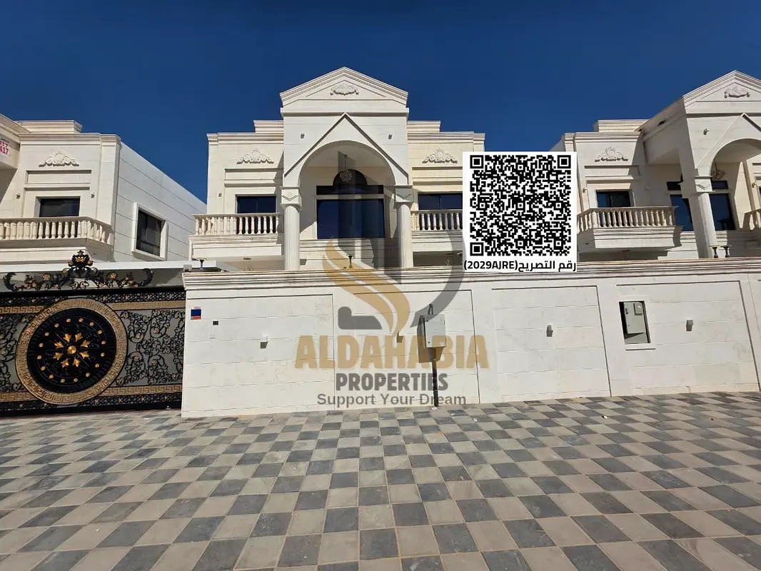 🏡 فيلا للبيع – كلاسيك حديثة في عجمان