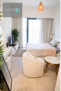 Furnished Studio | Azizi Riviera 25 | Pool &amp; Marina Views