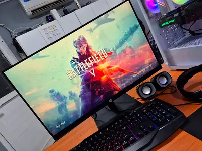 Full HD Gaming system with Keyboard, Speakers and Headset - Ready Setup