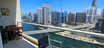 1BR | Furnished | Canal + Burj View