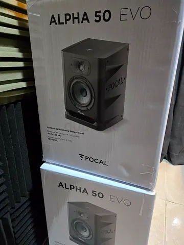 Focal Alpha Evo 50 Studio Monitors [Brand New] [Pair]
