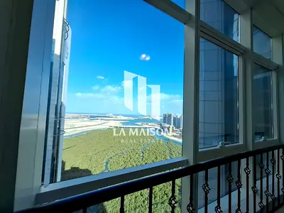 High Floor | Mangrove view | 2BR + Maid | Vacant