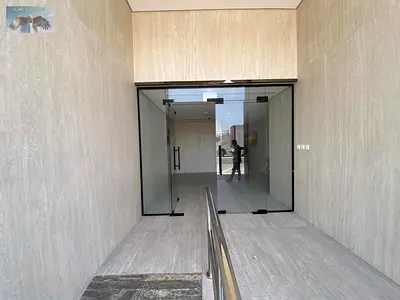 Apartment for rent in Ajman one bedroom and living room in Al Jurf Industrial 3 first tenant new building built in wardrobes two bathrooms balcony fle