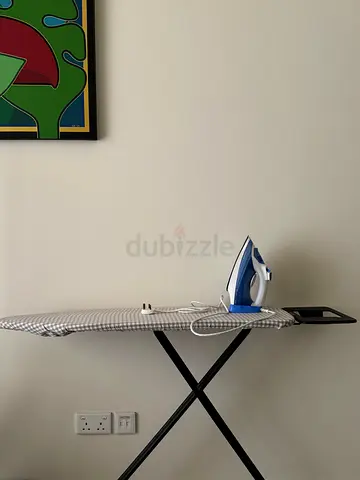 philips iron and ironing board