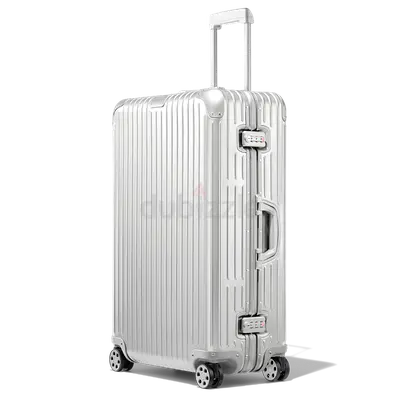 Rimowa silver suitcase
