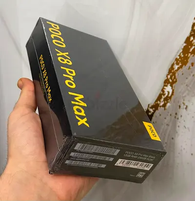 Poco X8 Max 12/256GB Black Sealed Box