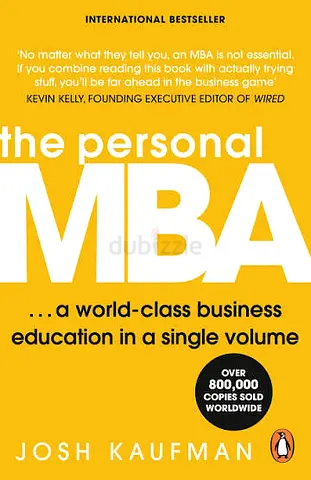 The Personal MBA by Josh Kaufman - Paperback