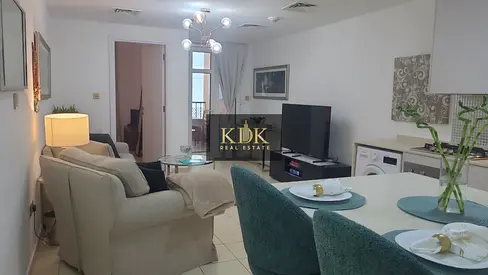 شقة حديثة بغرفة نوم واحدة | الصيف 2 JVC | مفروشة | الوصول إلى المسبح