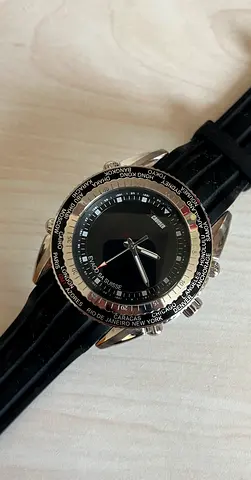 Classy Mens Black Watch
