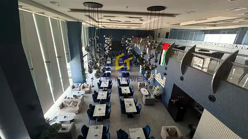 Huge Corner Showroom G+ M For Rent Near DNATA high visibility