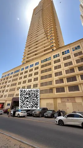 Two rooms with two bathrooms at Ajman Emirates city