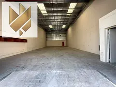 2,500 sq. ft. warehouse in Industrial Area 18, featuring a complete Civil Defense system, a wide ent